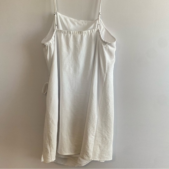 BP White Sleeveless Spaghetti Strap Slip Dress‎ - Picture 5 of 5